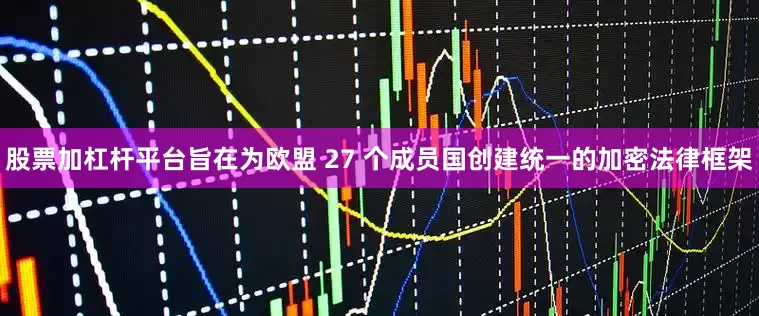 股票加杠杆平台旨在为欧盟 27 个成员国创建统一的加密法律框架